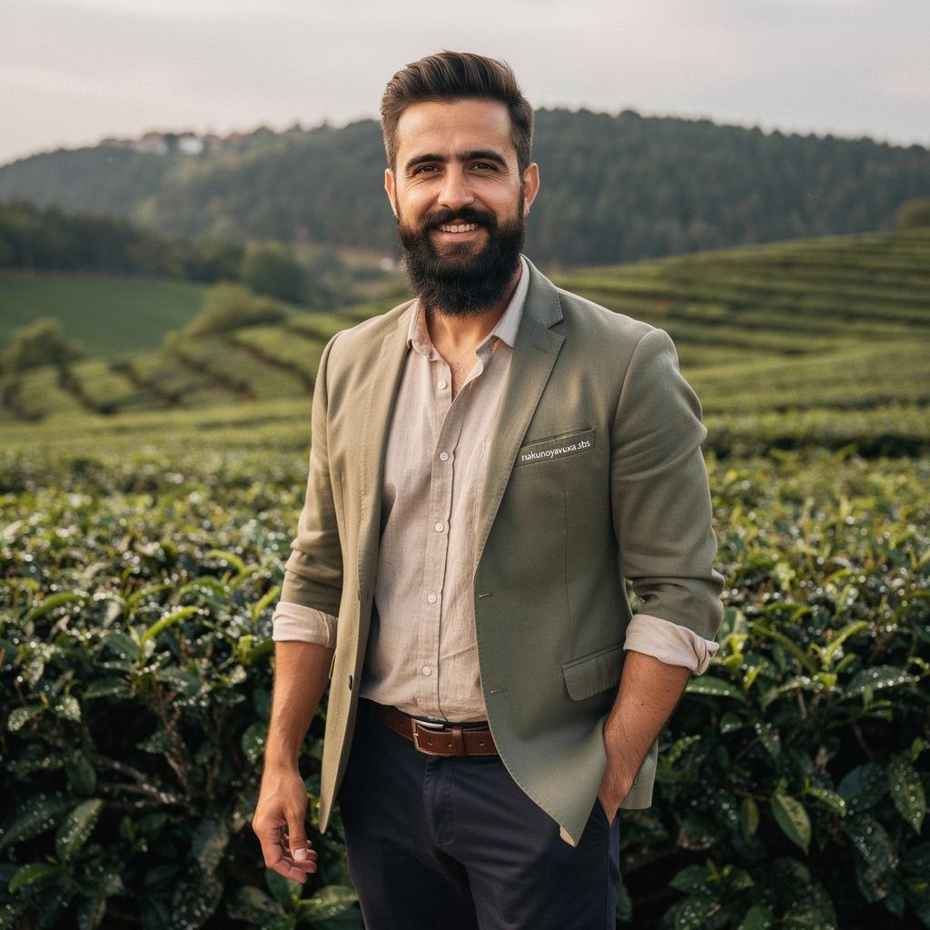 Zeleni čaj s prirodnim sastojcima za poticanje rasta brade.